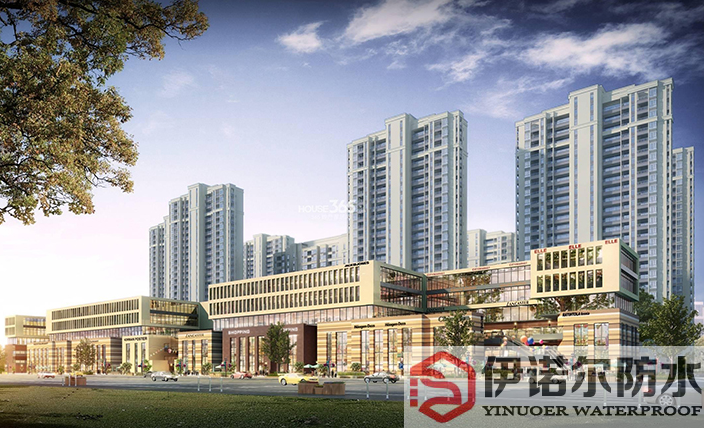 上海蘇州海亮香榭里屋頂防水工程